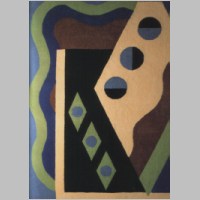 Rug design by Georges Valmier, produced by Outremer Paris in 1930..jpg